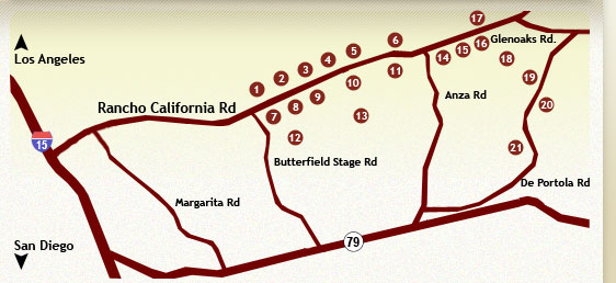 Temecula Wineries Map